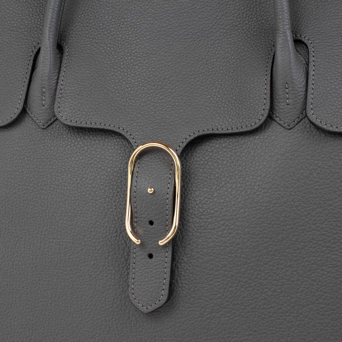0983 LD FLAP TOTE - L Col.Grigio