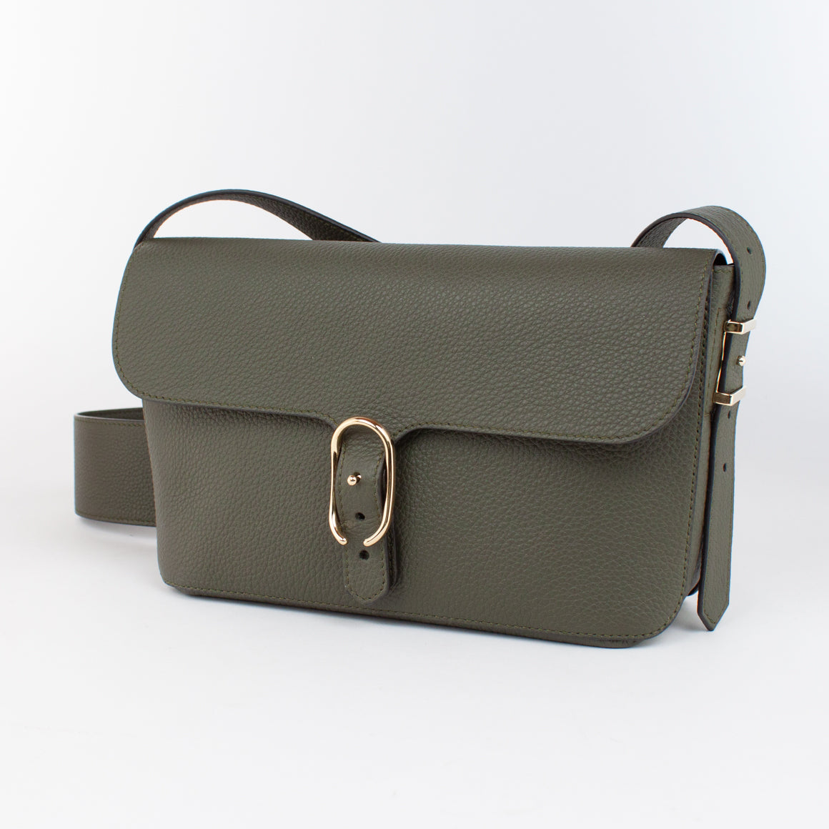 1243 LD SHOULDER BAG Col.VerdeScuro