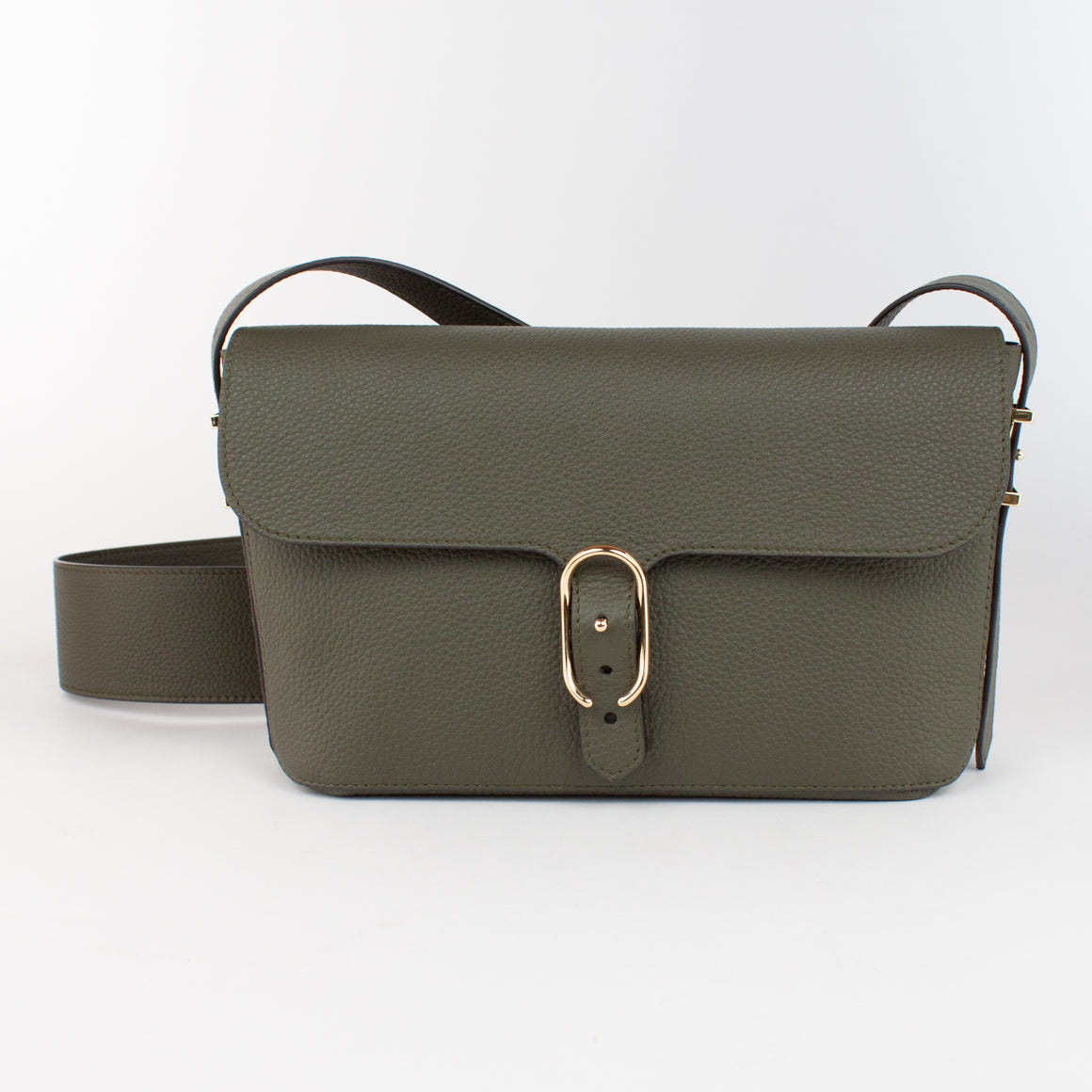 1243 LD SHOULDER BAG Col.VerdeScuro