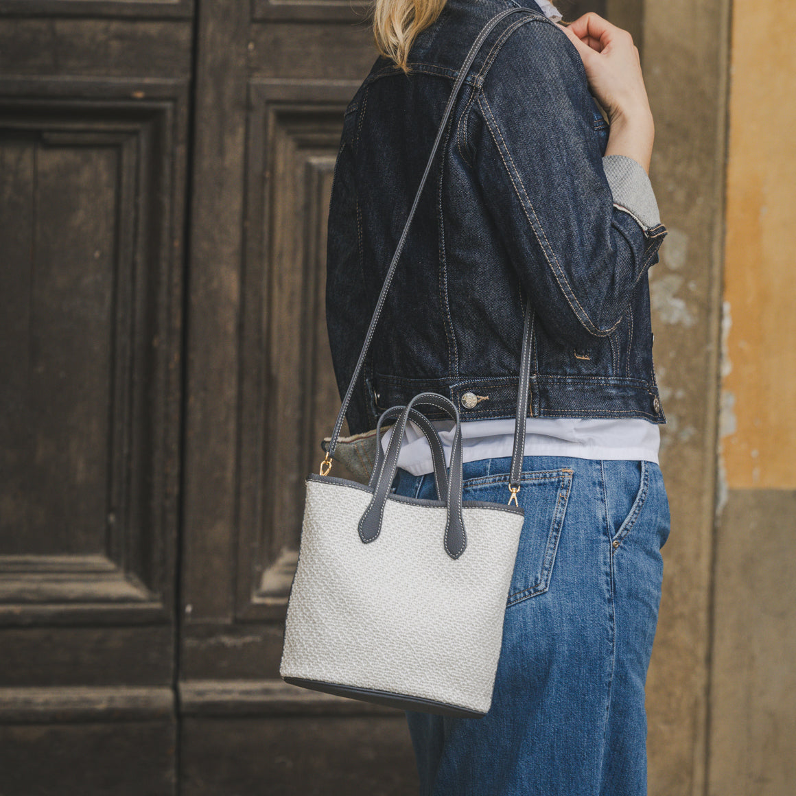 Toron O. TW/LD TOTE BAG Col.Panna/Taupe