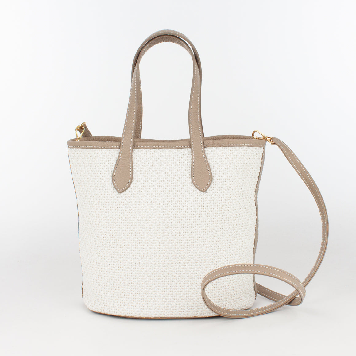 Toron O. TW/TG TOTE BAG Col.Panna/T.Moro