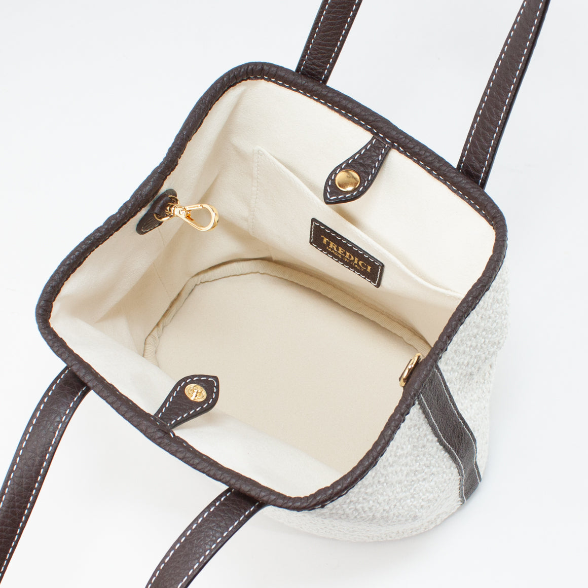 Toron O. TW/TG TOTE BAG Col.Panna/T.Moro