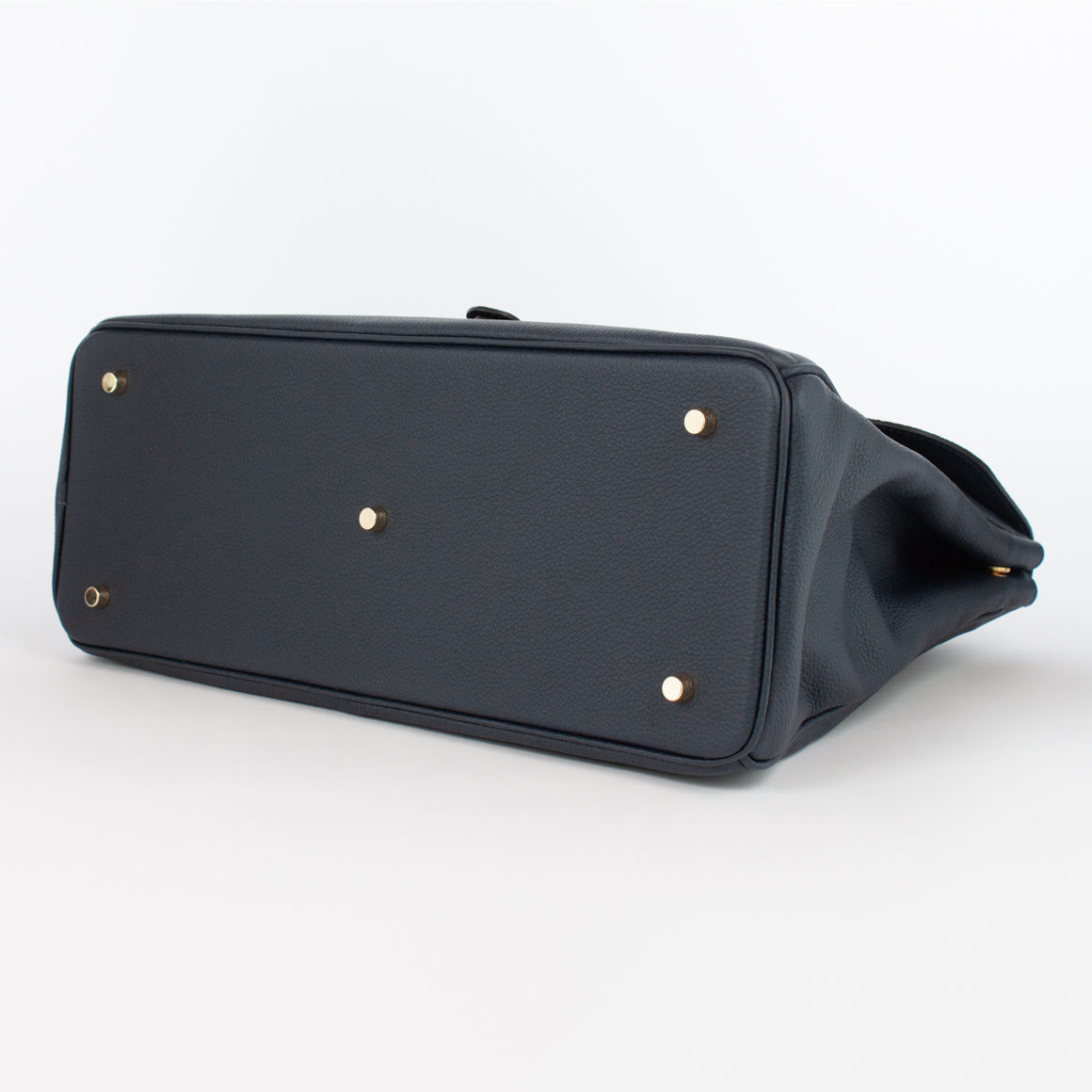 0981 LD FLAP TOTE Col.Navy