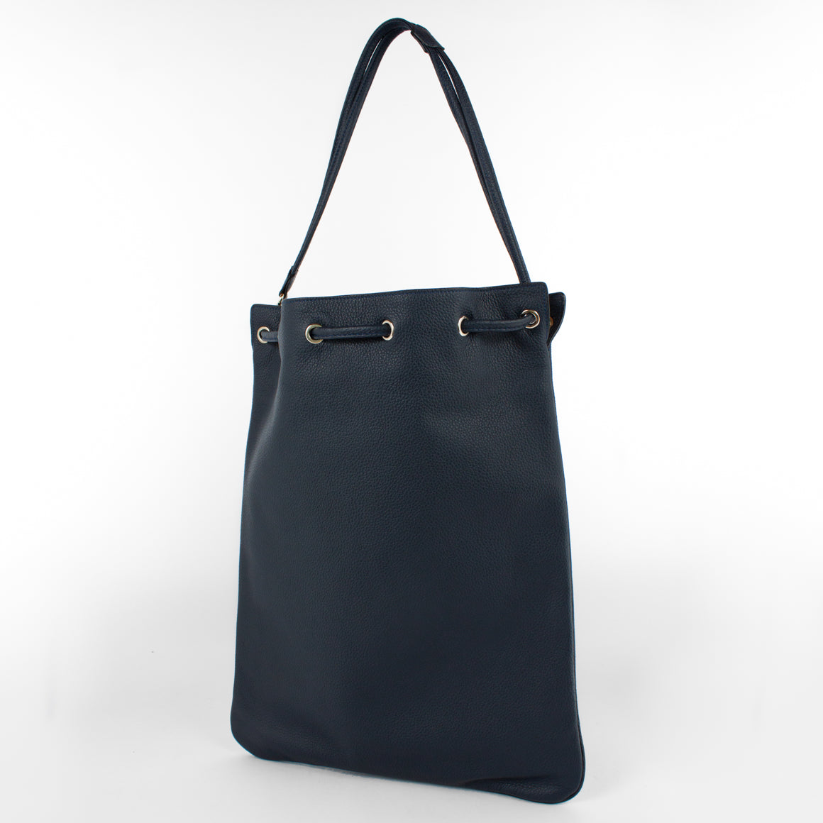 1201 LD BORSA CON COULISSE-L Col.Navy(T)