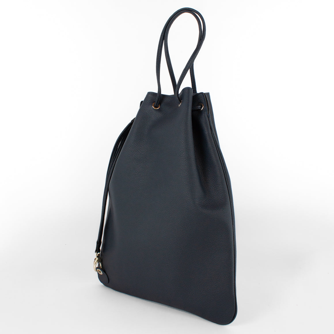 1201 LD BORSA CON COULISSE-L Col.Navy(T)
