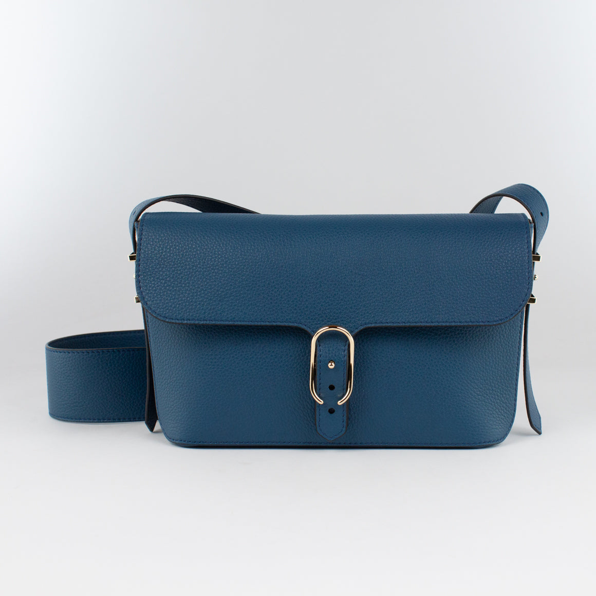 1243 LD SHOULDER BAG Col.Bluegrey