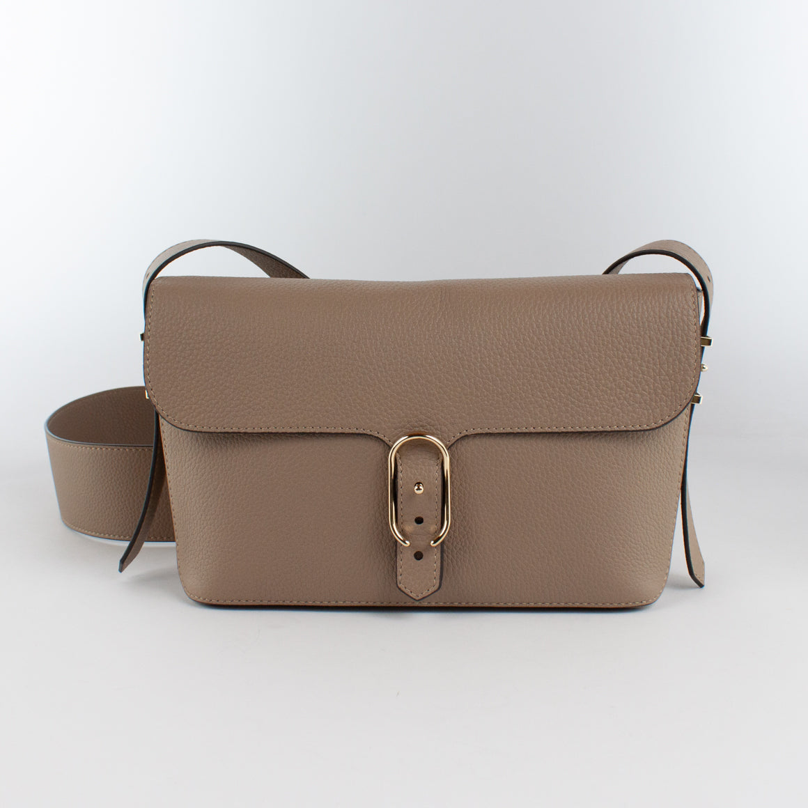 1243 LD SHOULDER BAG Col.Taupe