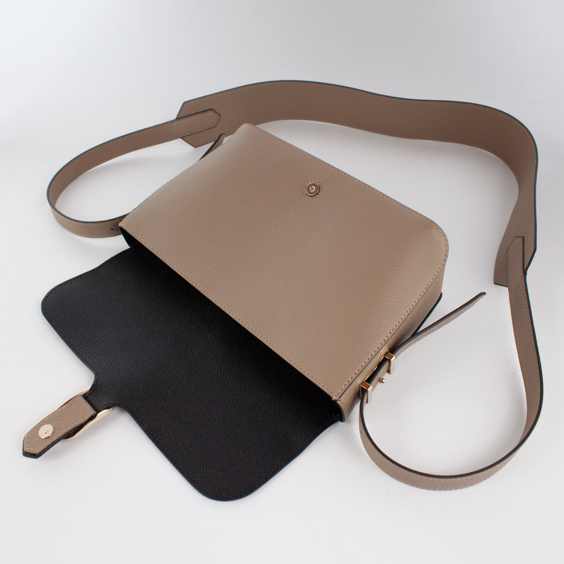 1243 LD SHOULDER BAG Col.Taupe