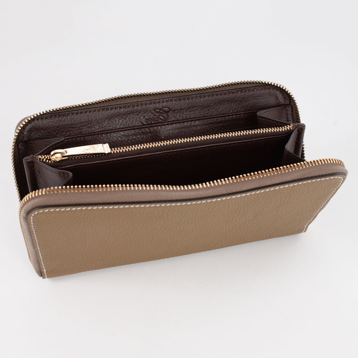 P0967 PORTAFOGLIO LUNGO LD ZIP Col.Kaki