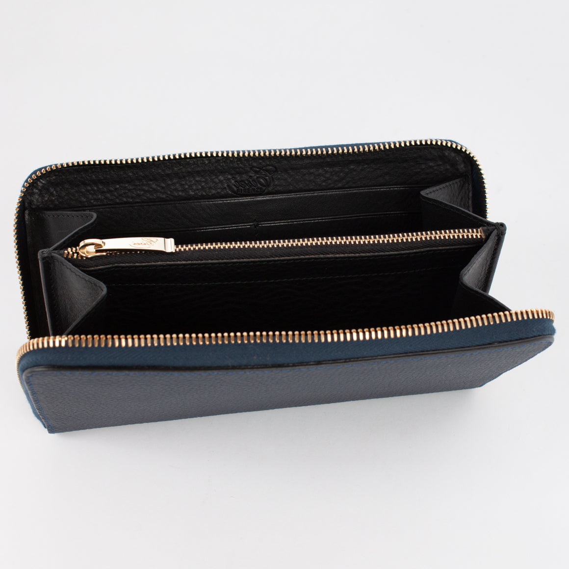 P0967 LD ZIP LONG WALLET Col.Navy(T)