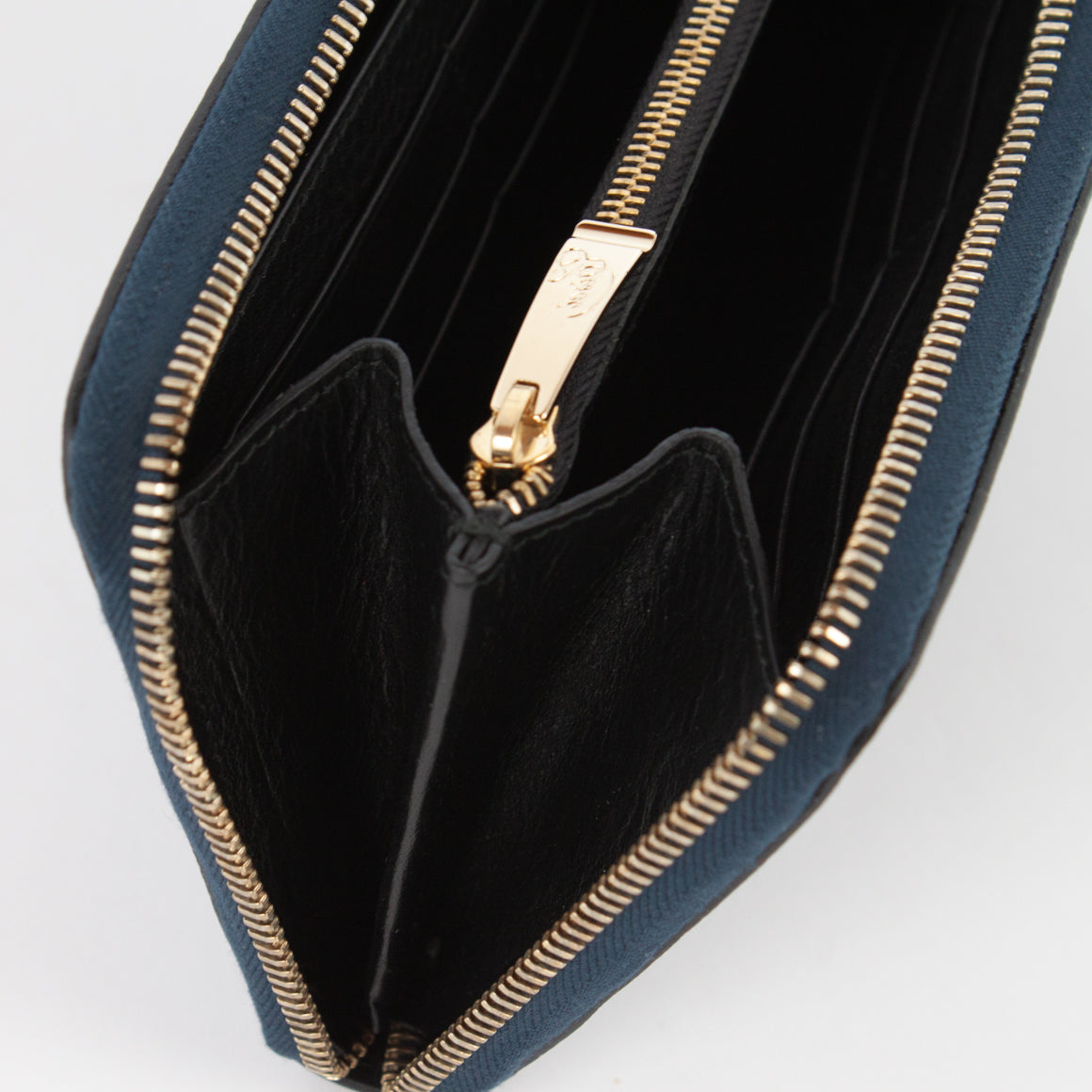 P0967 LD ZIP LONG WALLET Col.Navy(T)