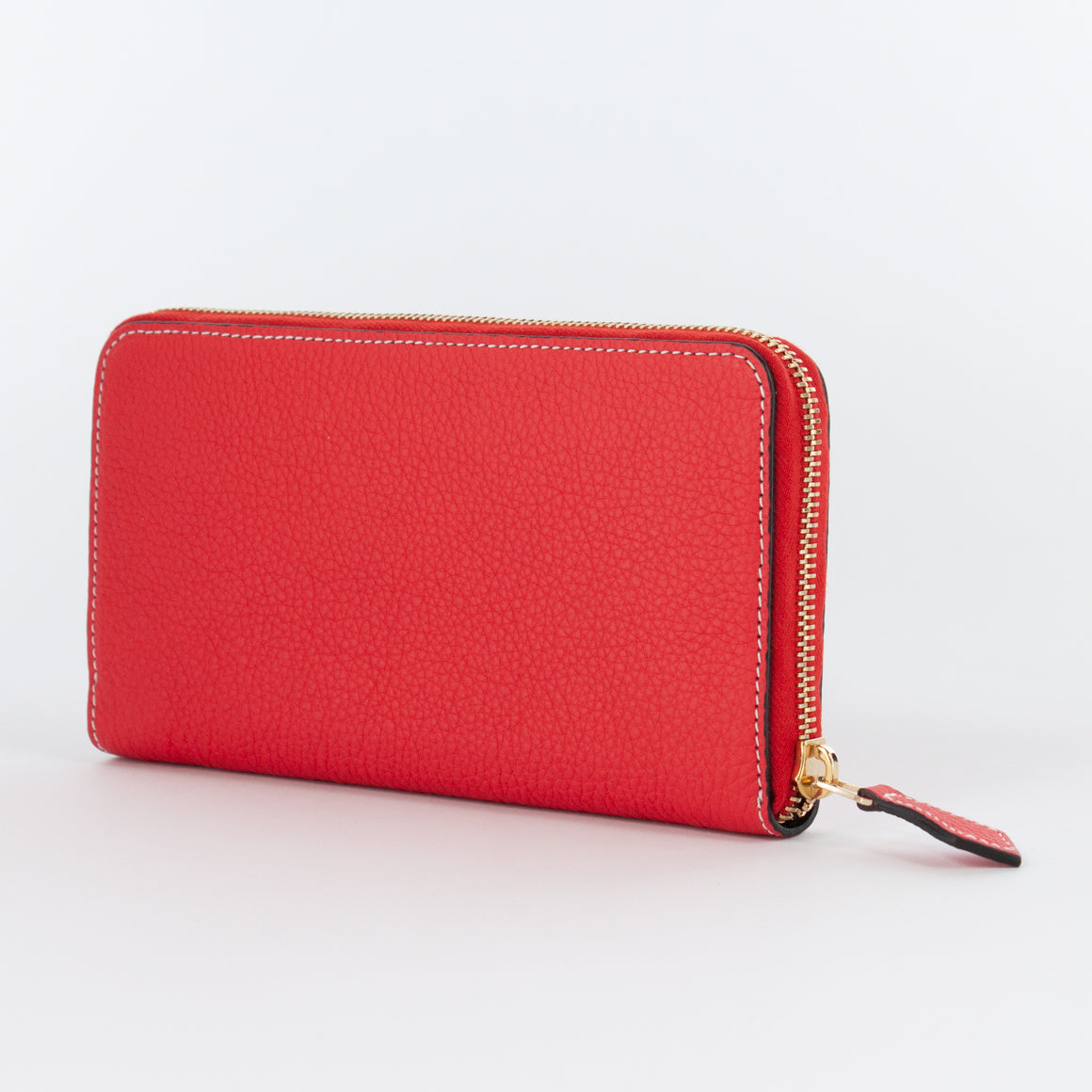 P0967 LD ZIP LONG WALLET Col.Rosso