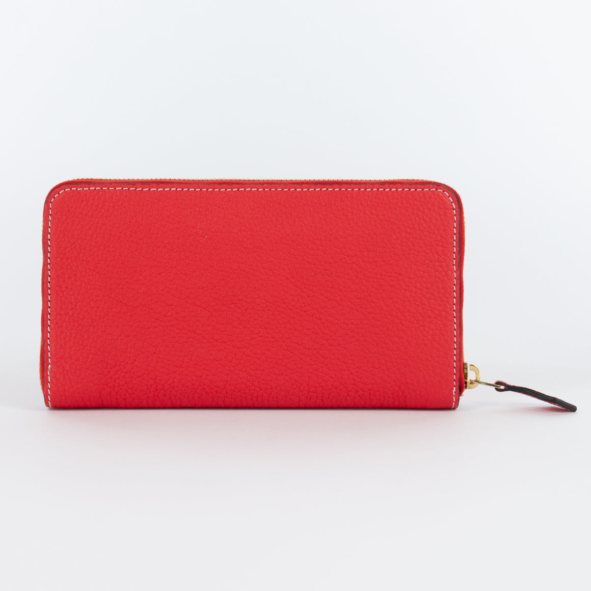 P0967 LD ZIP LONG WALLET Col.Rosso