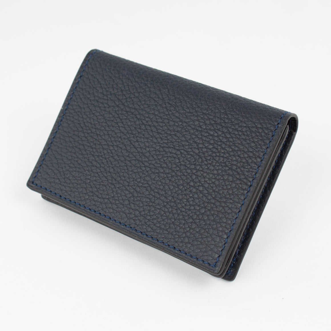 P1021 LD BUSINESS CARD CASE Col.Navy(T)