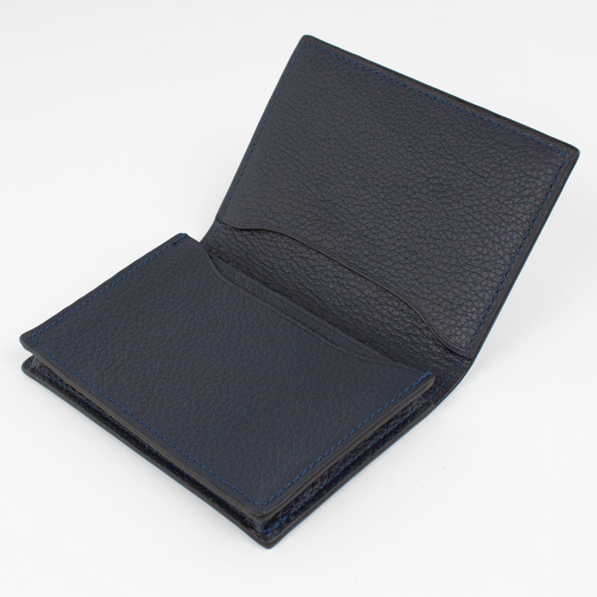 P1021 LD BUSINESS CARD CASE Col.Navy(T)