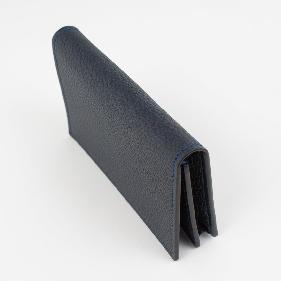 P1021 LD BUSINESS CARD CASE Col.Navy(T)