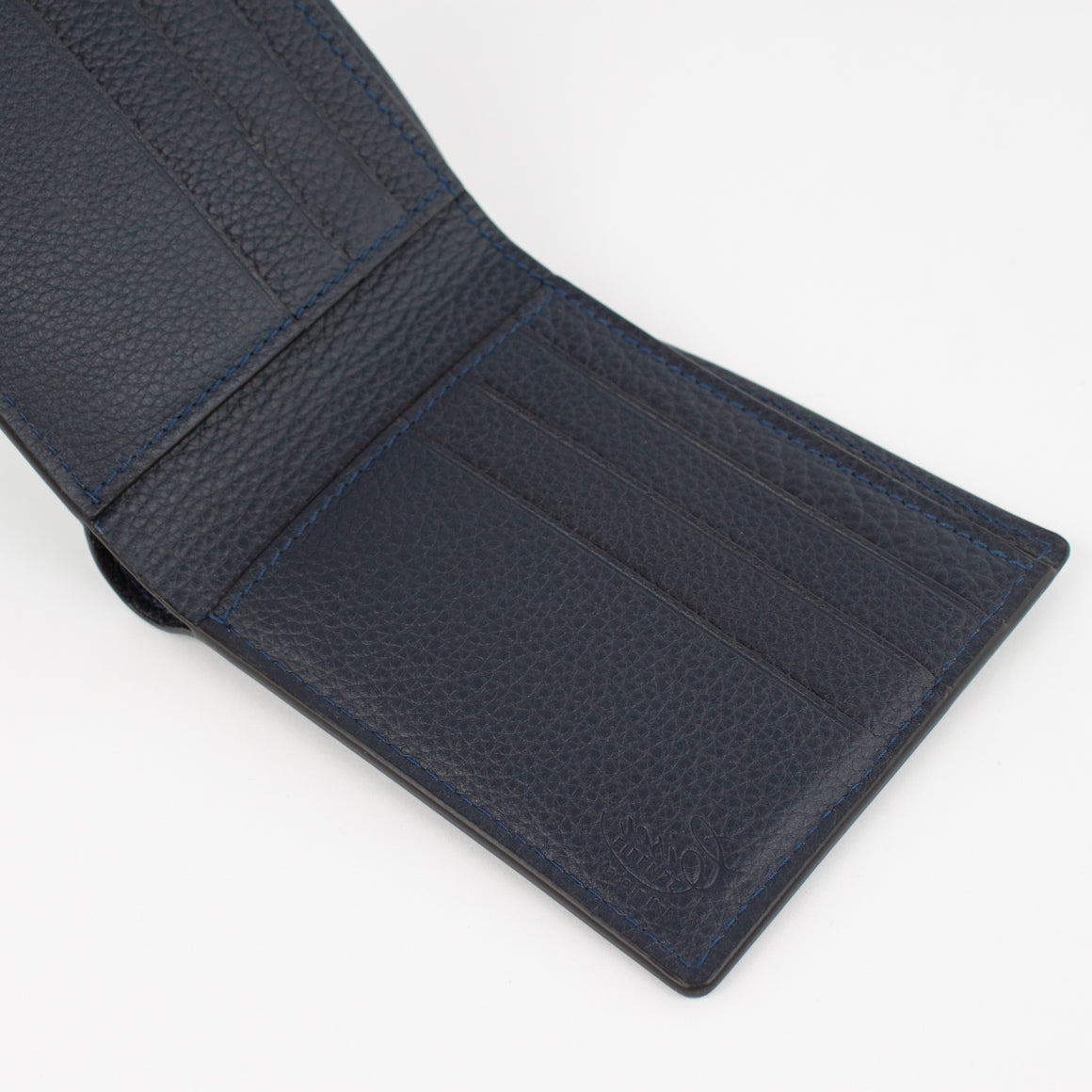 P1022 LD FOLDING WALLET FOR 6 CARDS Col.Navy