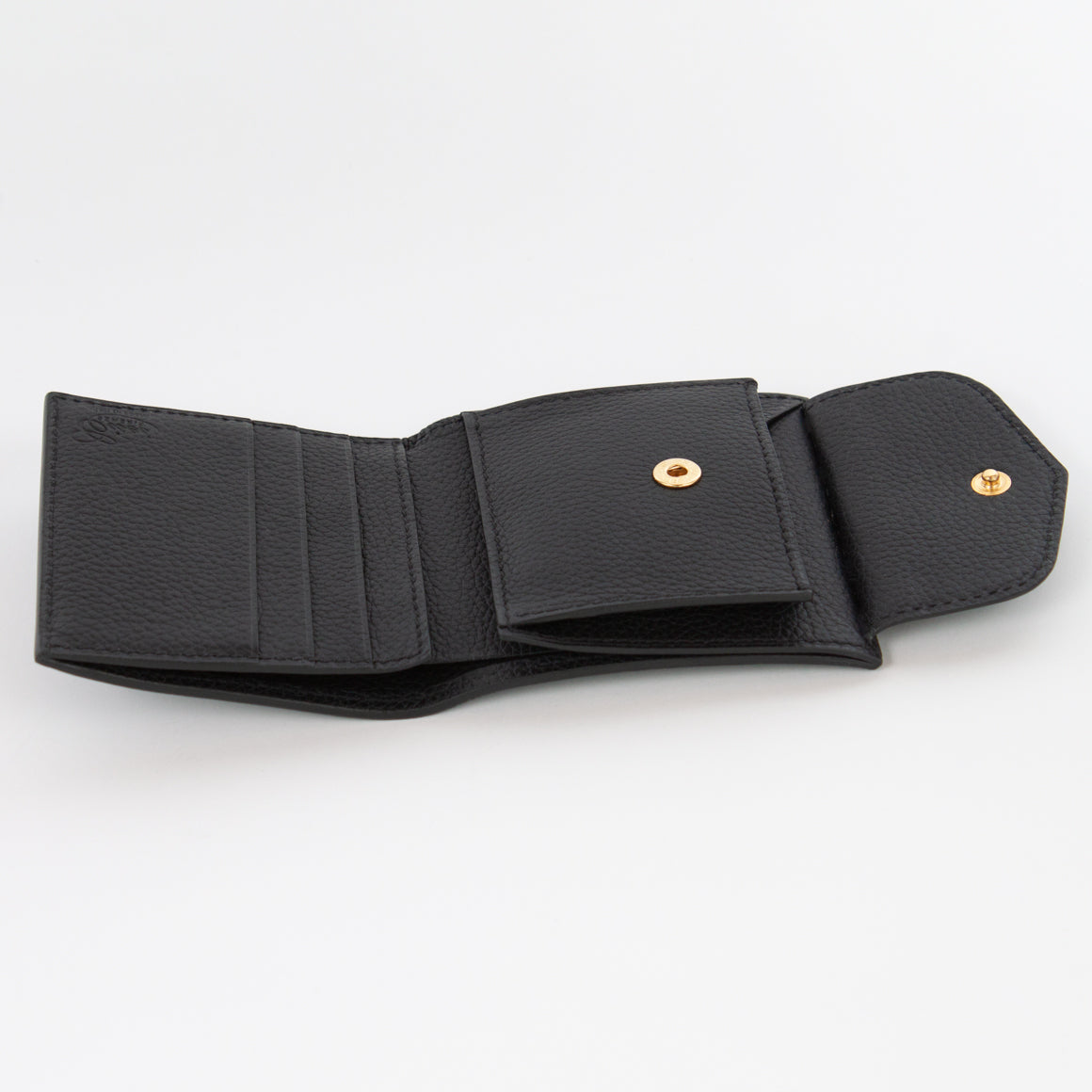 P1023 LD PORTAFOGLIO PIEGHEVOLE CON PORTAMONETE Col.Nero