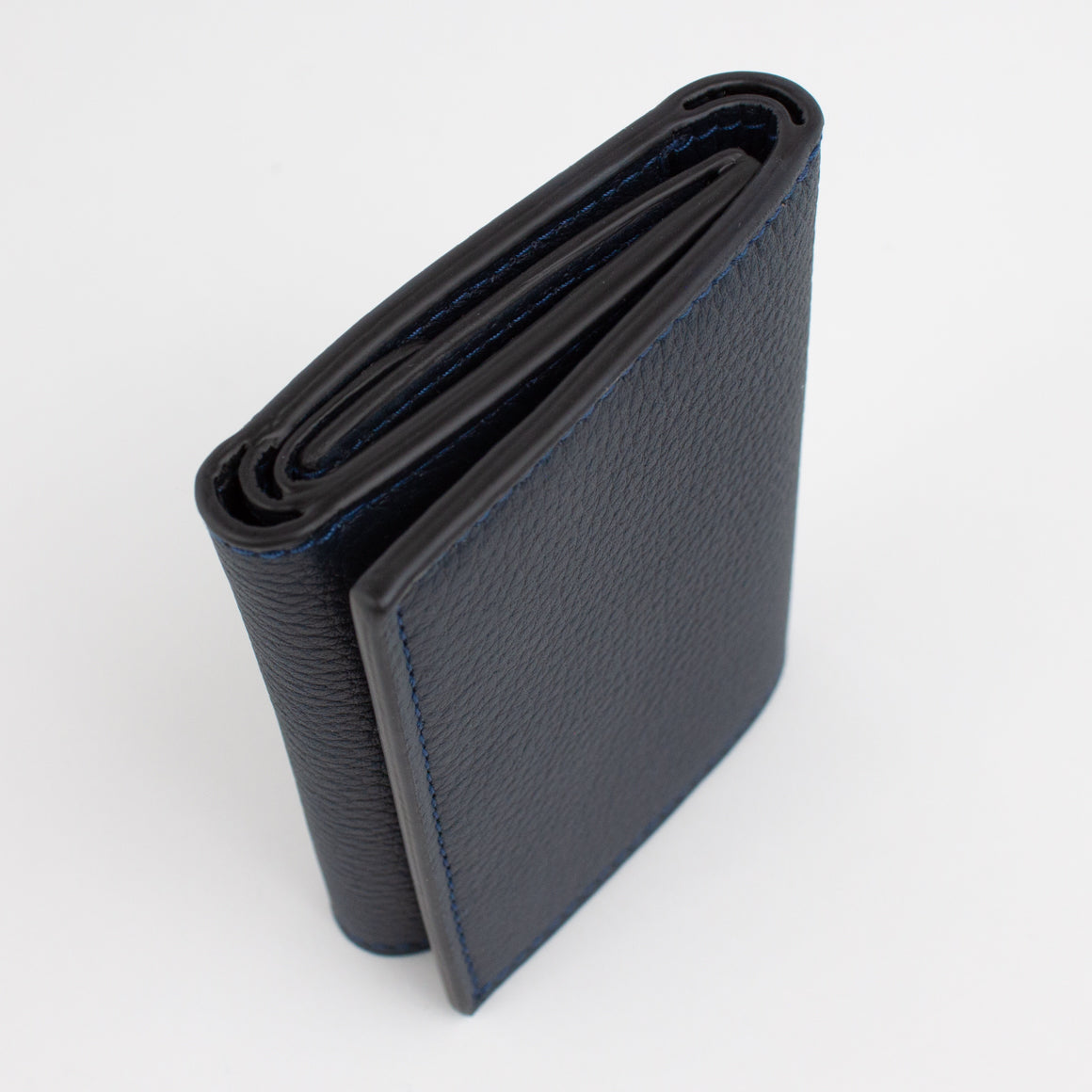 P1030 LD FOLDING WALLET WITH COIN PURSE Col.Navy
