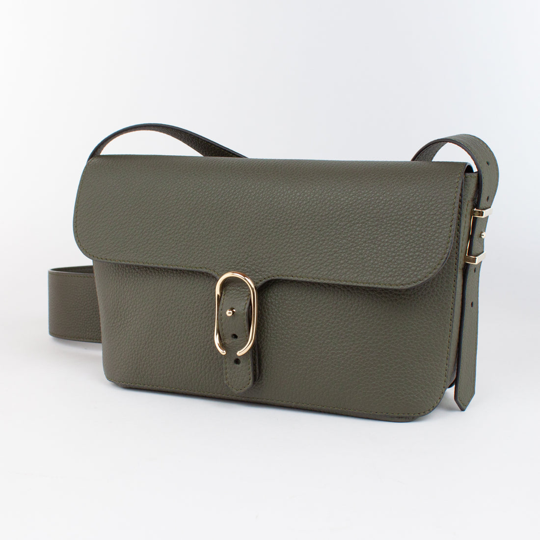 1243 LD SHOULDER BAG Col.VerdeScuro