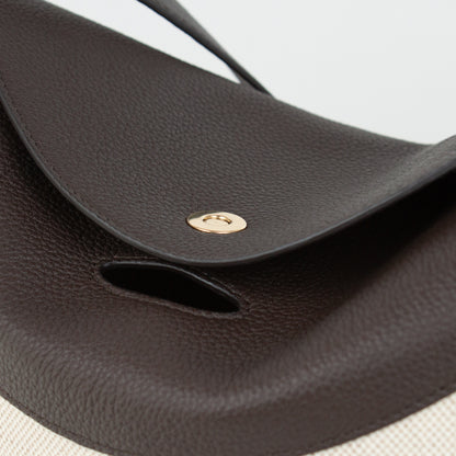 1286 BG/LD SHOULDER BAG Col.Naturel/T.Moro