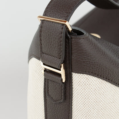1286 BG/LD SHOULDER BAG Col.Naturel/T.Moro