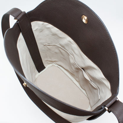 1286 BG/LD SHOULDER BAG Col.Naturel/T.Moro