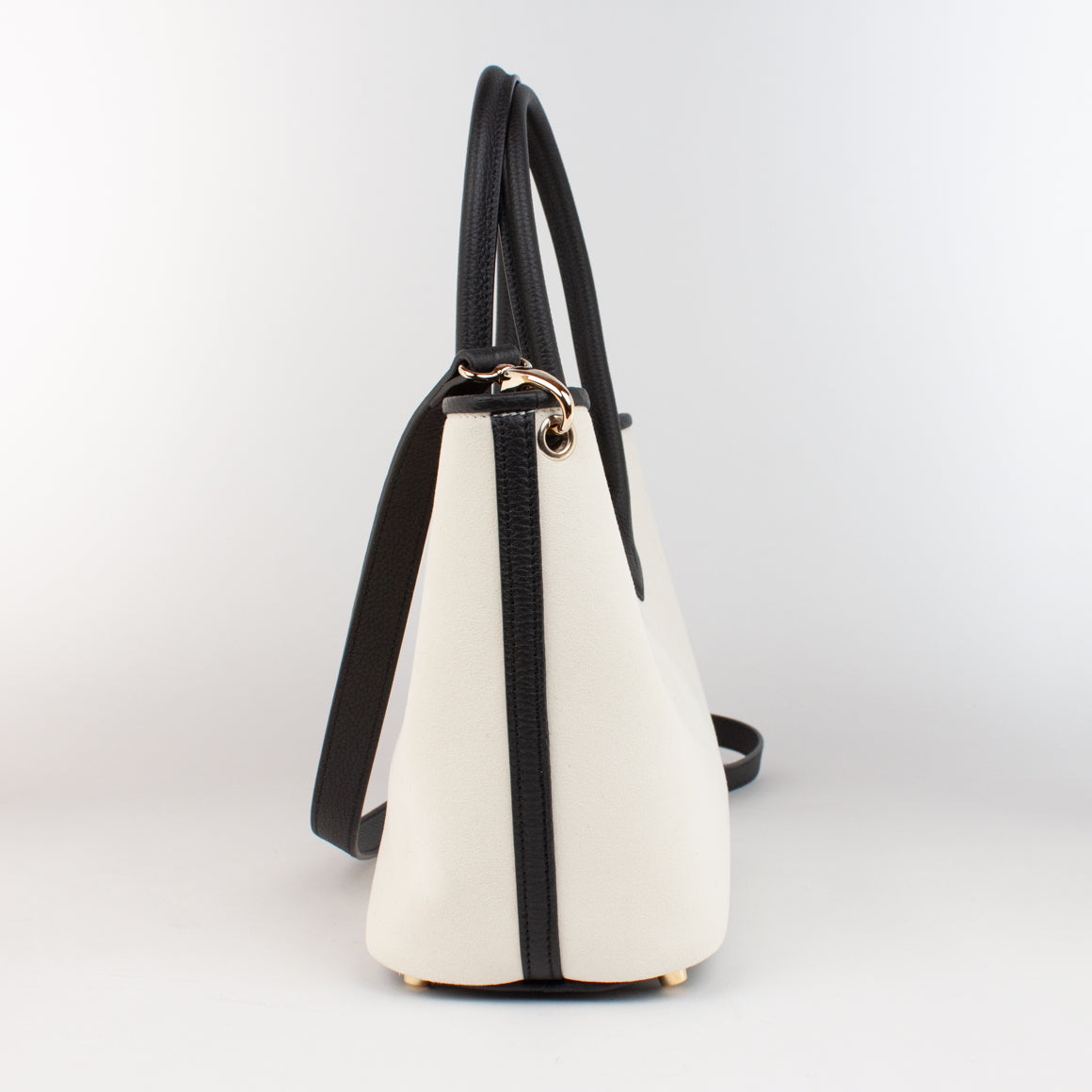 F4944 MINI TOTE AL/LD Col.Beige/Nero