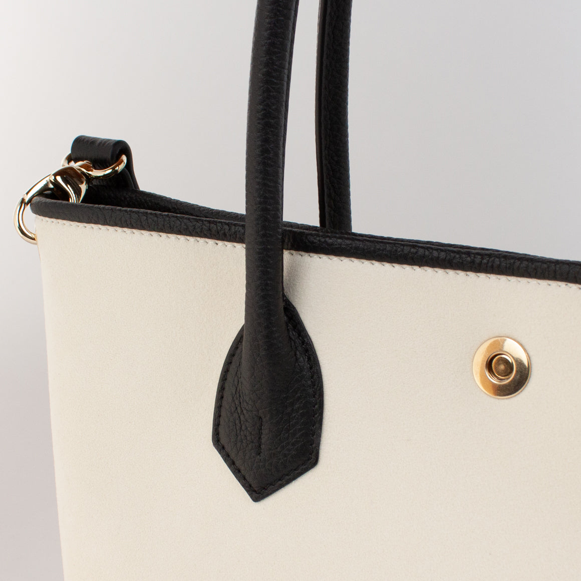 F4944 MINI TOTE AL/LD Col.Beige/Nero