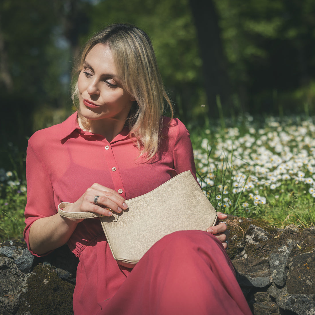 Mimì LD CLUTCH BAG Col.Marrone