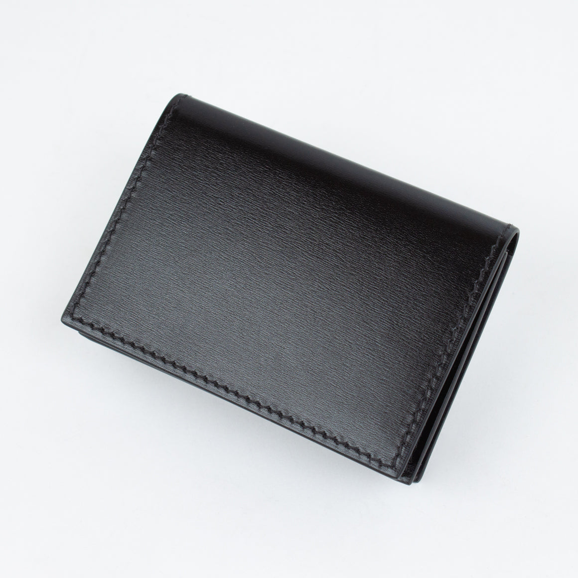 P1021 BOX BUSINESS CARD CASE Col.Nero