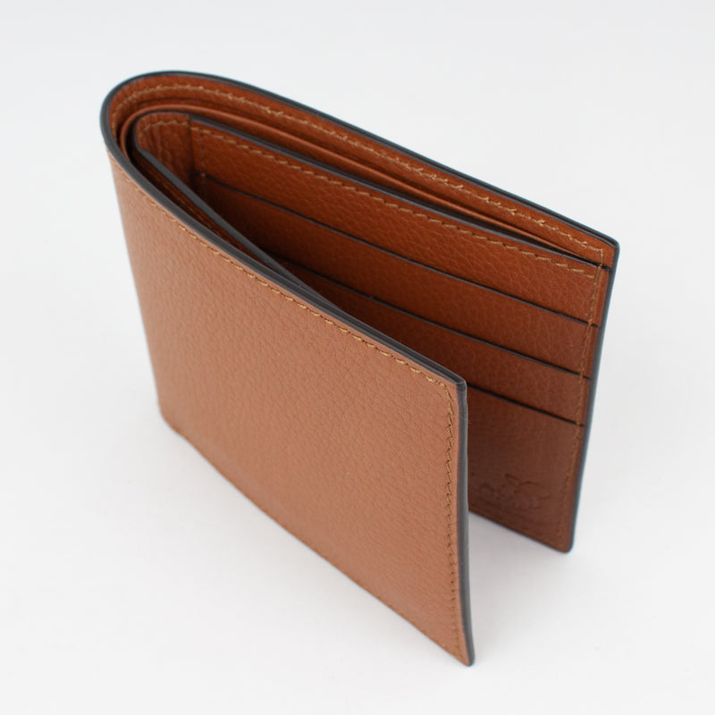 P1022 LD FOLDING WALLET FOR 6 CARDS Col.Marrone