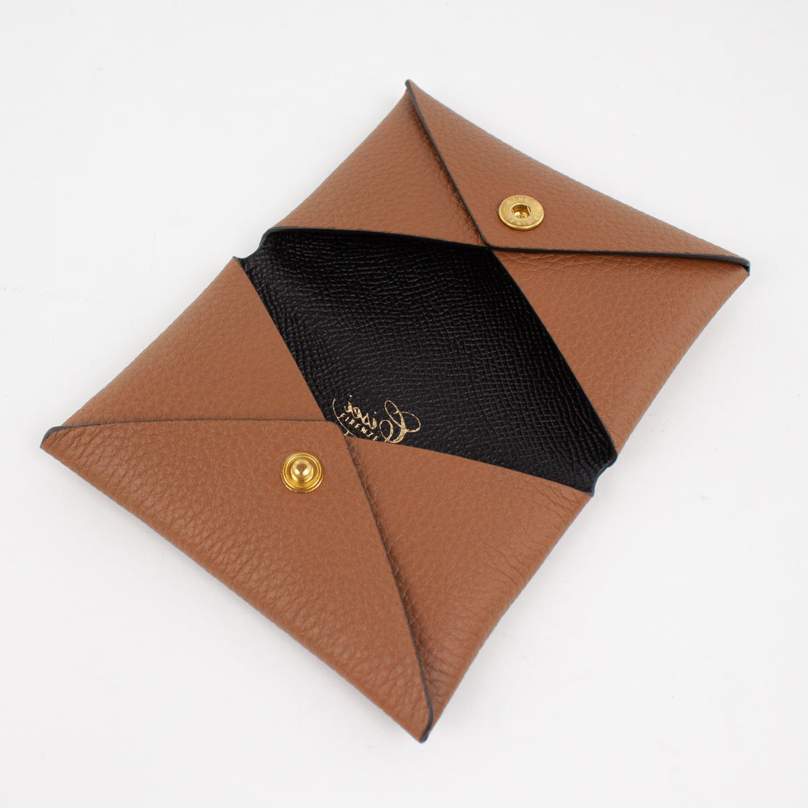 P1043 BUSINESS CARD CASE Col.Marrone