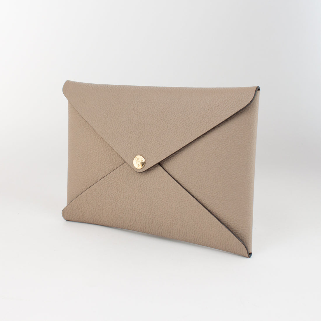 P1048 LD POUCH - M Col.Taupe