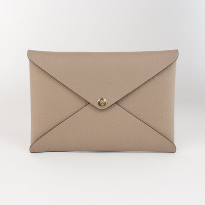 P1048 LD POUCH - M Col.Taupe