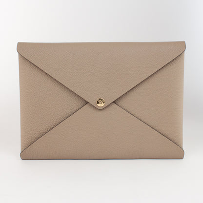 P1049 LD POUCH - L Col.Taupe