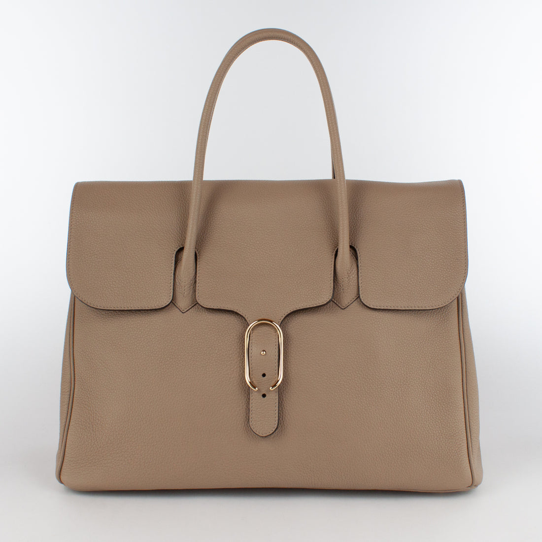 0981 LD FLAP TOTE Col.Taupe