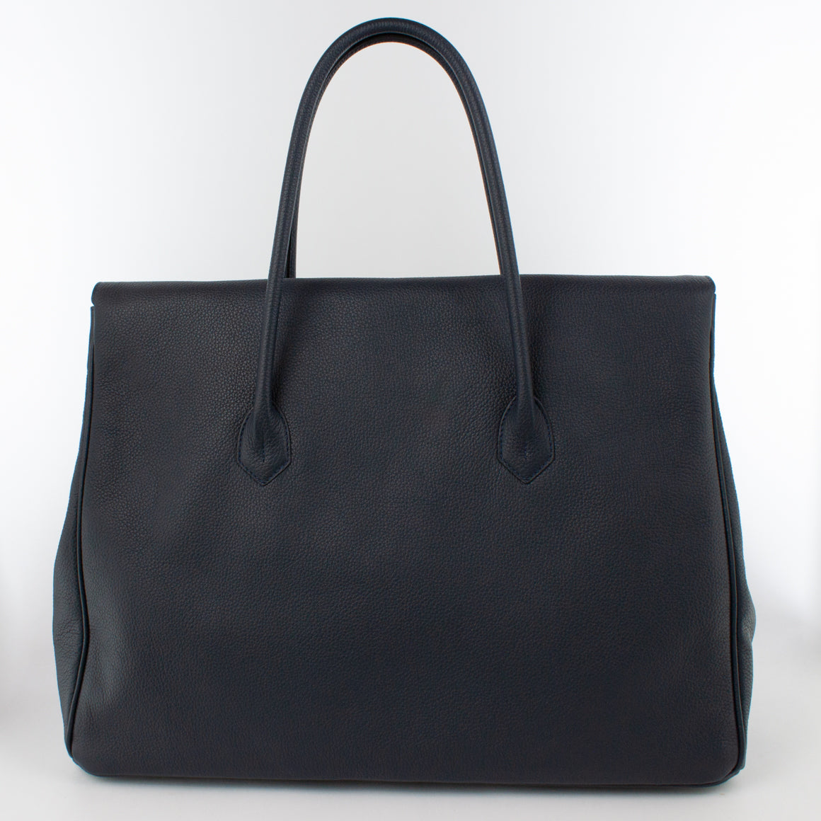 0983 LD FLAP TOTE - L Col.Navy(T)