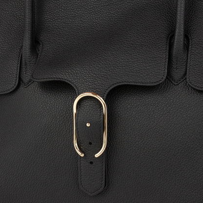 0983 LD FLAP TOTE - L Col.Nero(T)