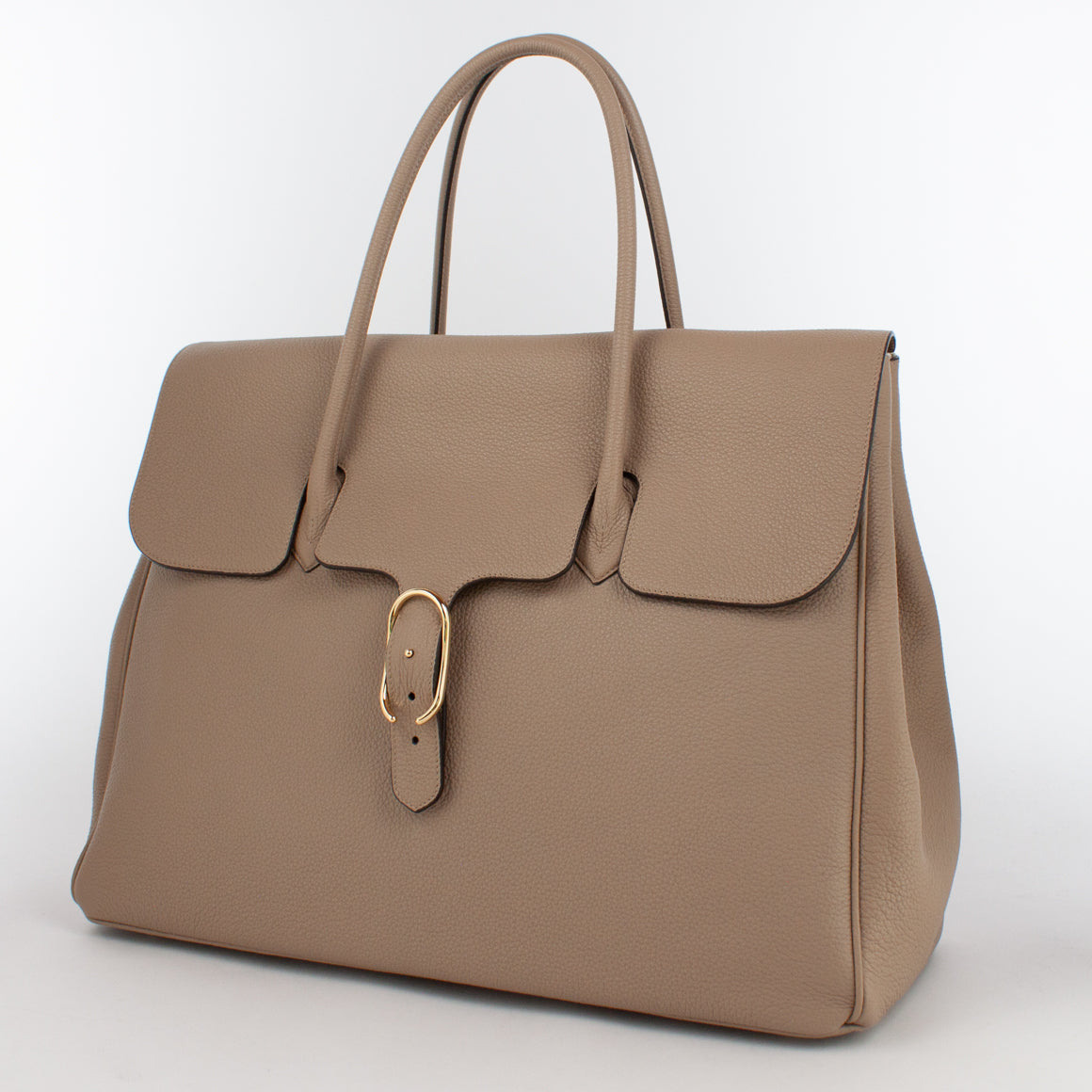 0983 LD FLAP TOTE - L Col.Taupe