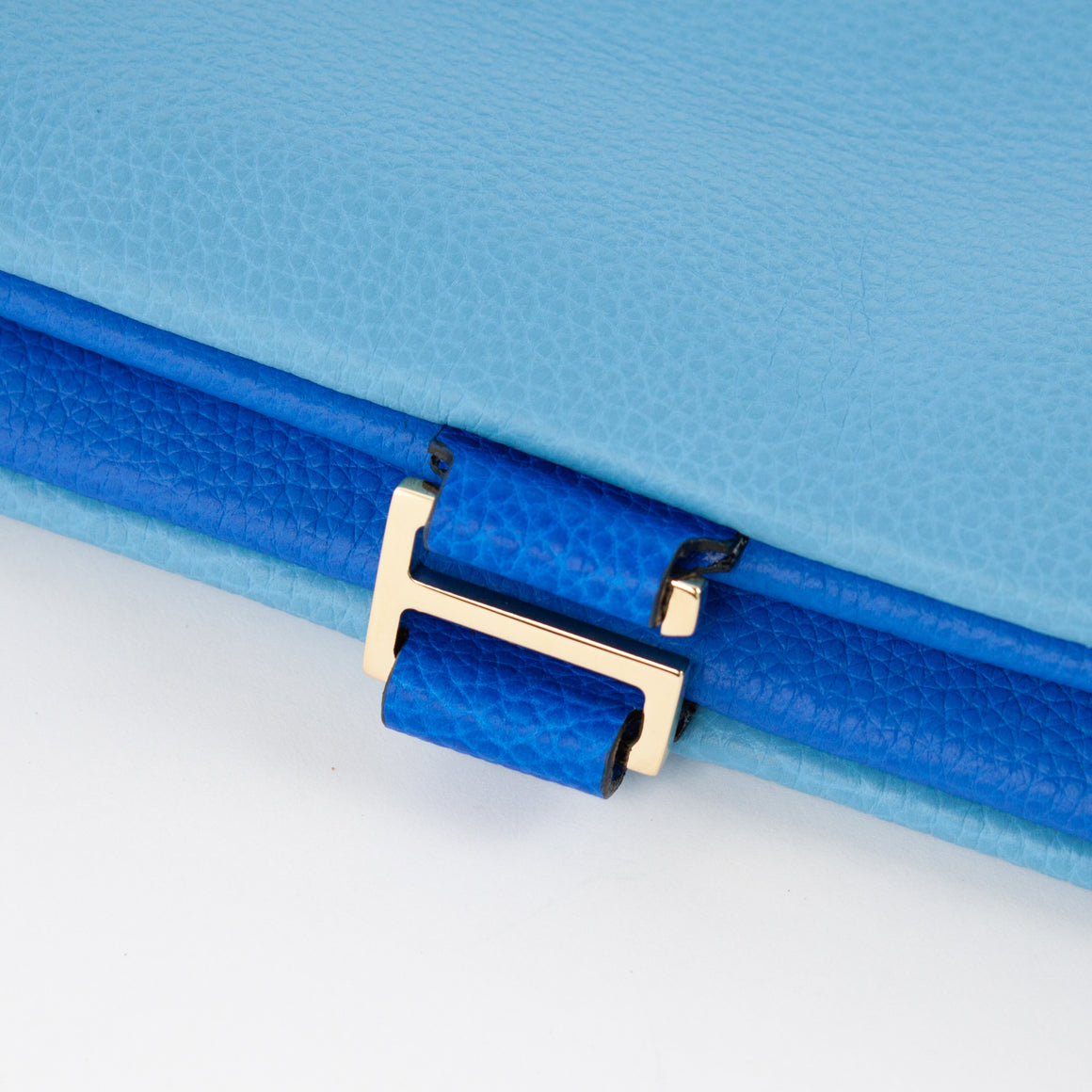 1020B LD/LD FOLDING DOCUMENT CASE Col.Blu/Celeste