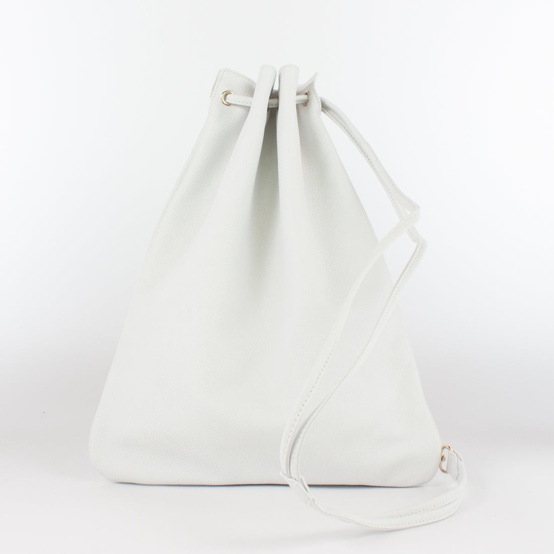 1201 LD DRAWSTRING BAG-L Col.Bianco
