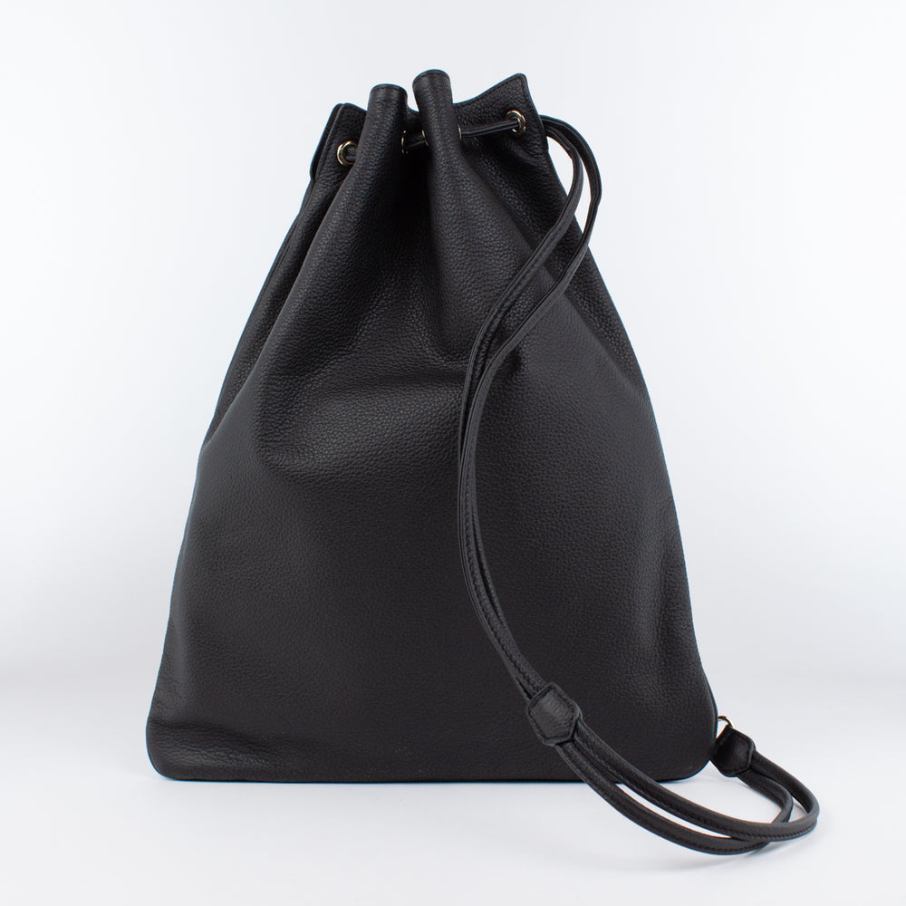 1201 LD DRAWSTRING BAG-L Col.Nero(T) – Cisei Online Shop