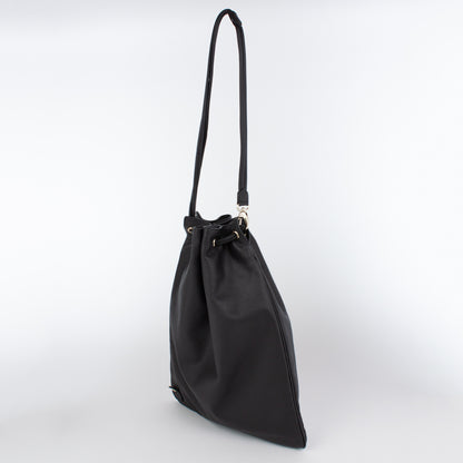 1201 LD BORSA CON COULISSE-L Col.Nero(T)