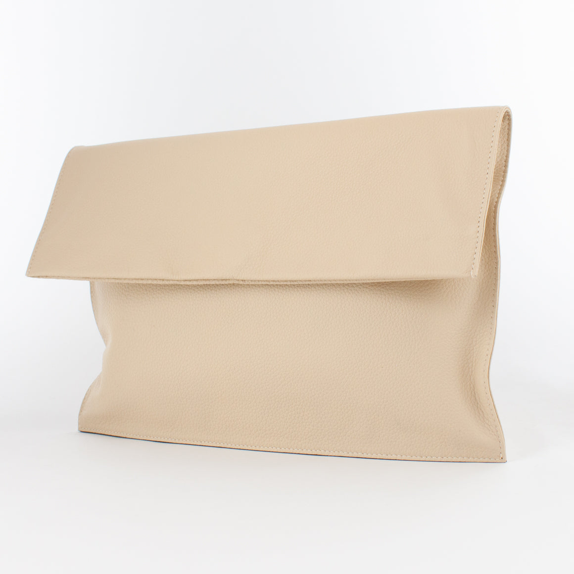 1210 LD FOLDING CLUTCH BAG Col.Beige