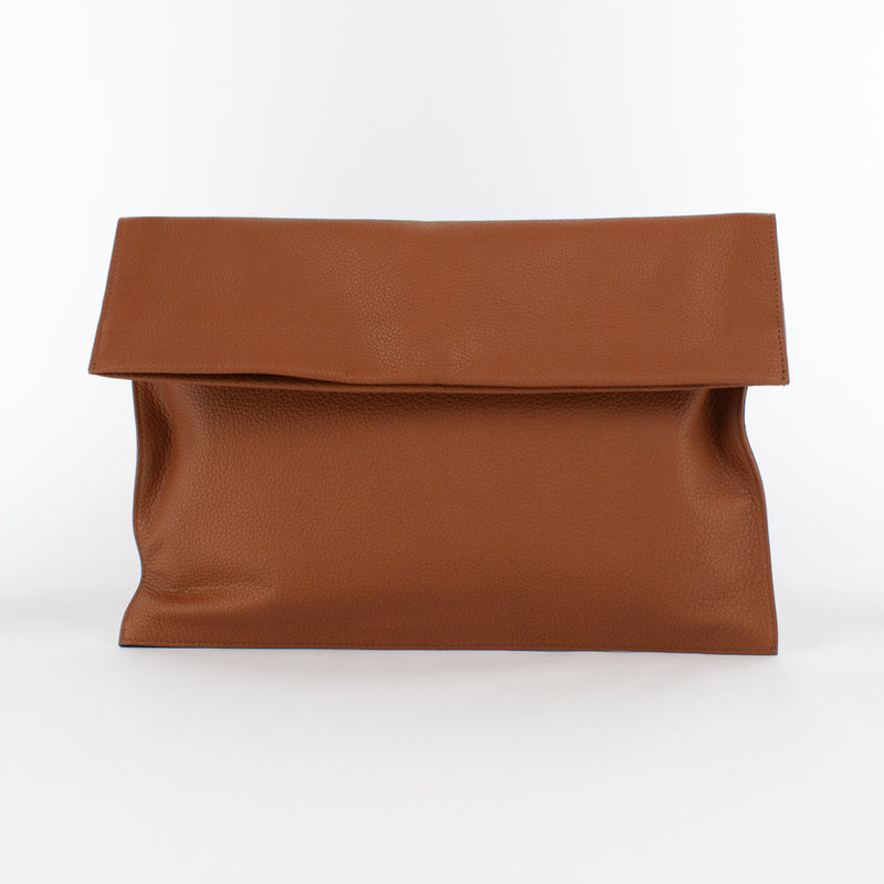 1210 LD FOLDING CLUTCH BAG Col.Marrone