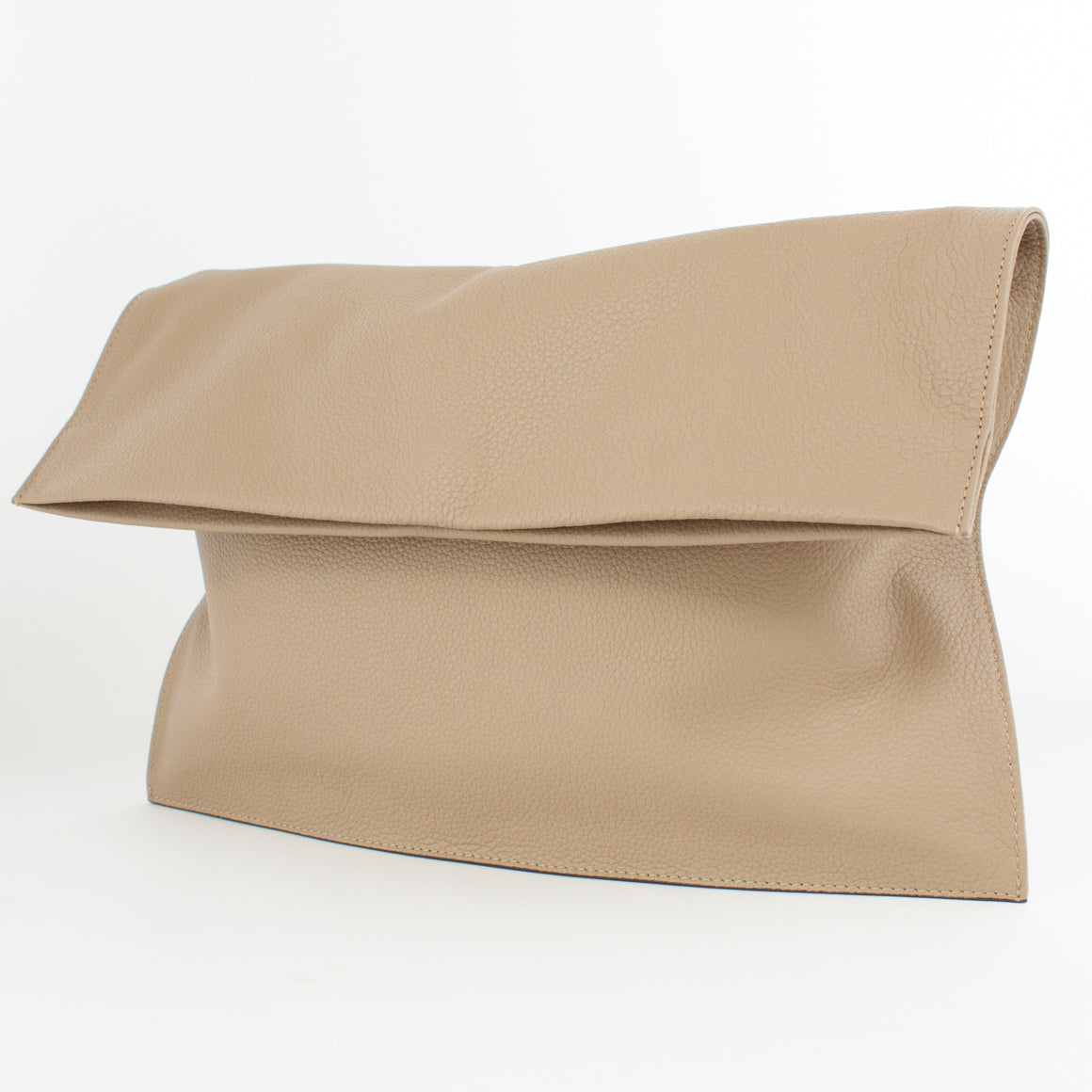 1210 LD FOLDING CLUTCH BAG Col.Taupe