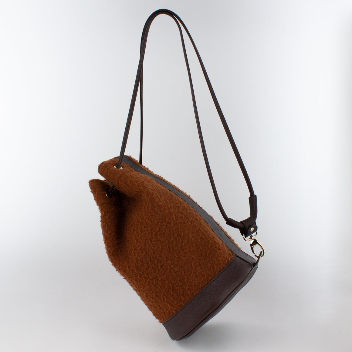 1255 CS/LD POOL BAG-XS Col.Marrone/T.Moro