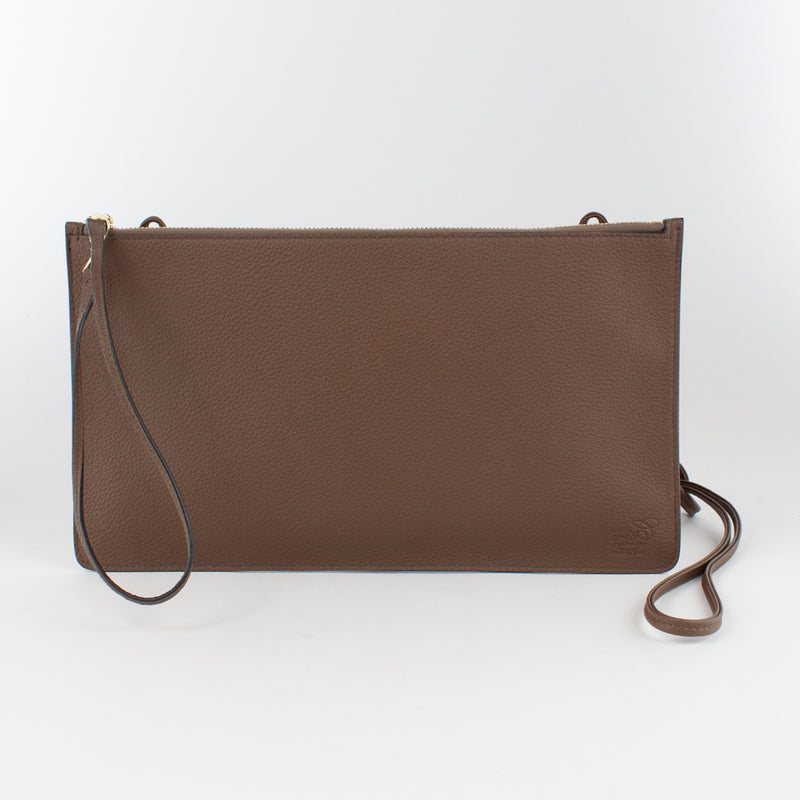 F1183 LD POUCH WITH SHOULDER Col.Grigio