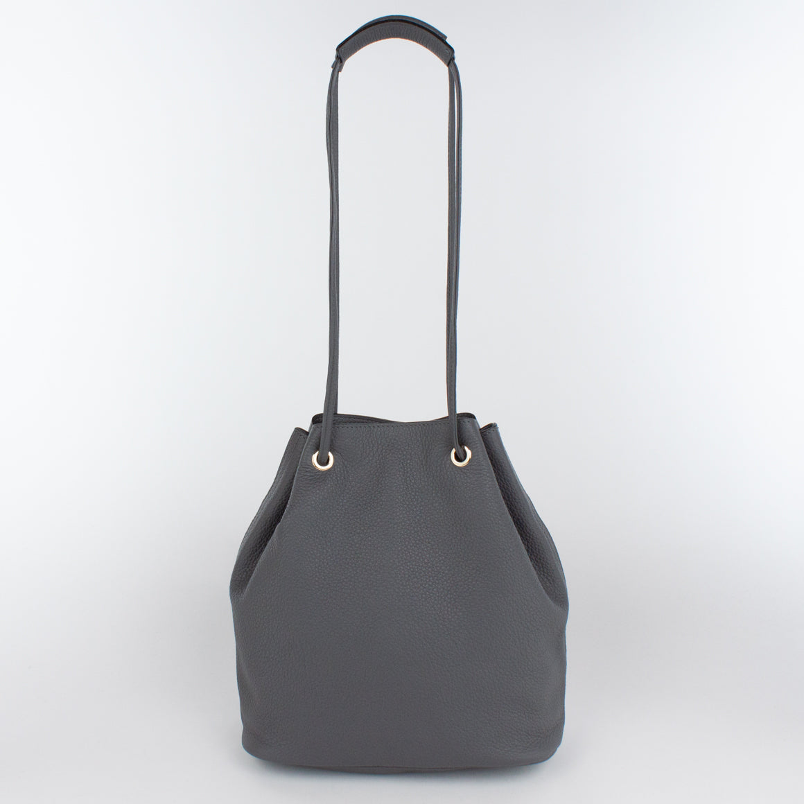 F1202 LD DRAWSTRING BAG-M Col.Grey